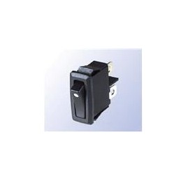 10 pcs : R13-243A-02-BB - Rocker Switches SPST OFF-ON BLACK