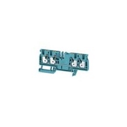 1 pcs : 2051520000 - DIN Rail Terminal Blocks A4C 4 BL
