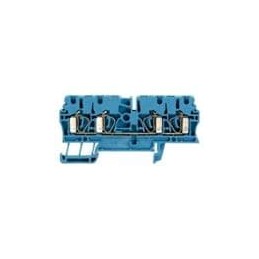 1 pcs : 1608580000 - DIN Rail Terminal Blocks ZDU 2.5/4AN BL