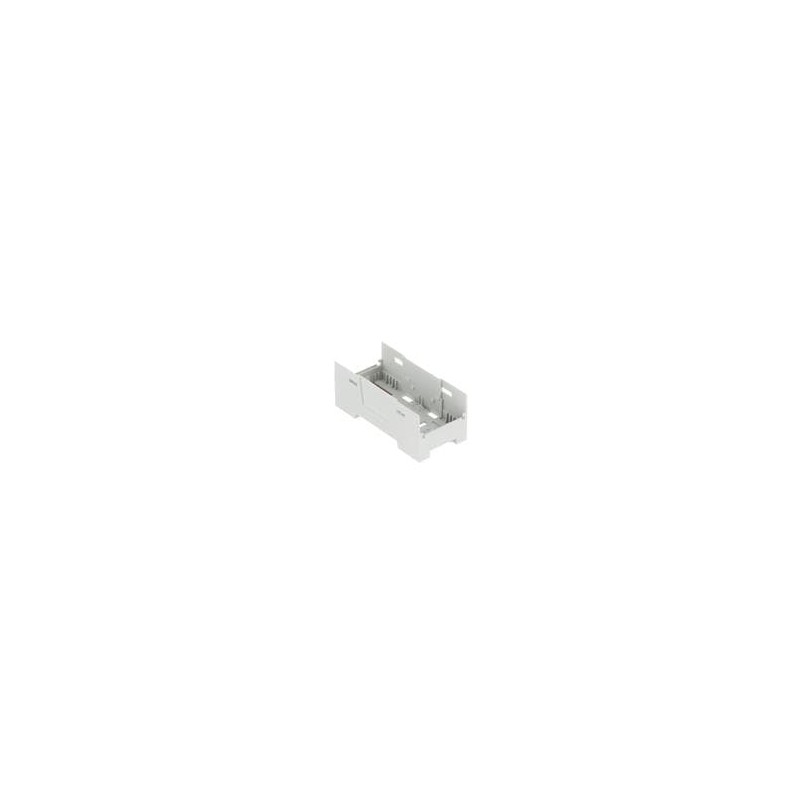 1 pcs : 2201814 - Enclosures for Industrial Automation EH 35 F-B/ABS GY7035 BASE, FLAT, GRAY