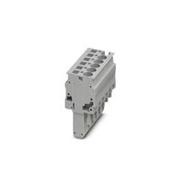 10 pcs : 3061046 - DIN Rail Terminal Blocks SP 4/1 GNYE