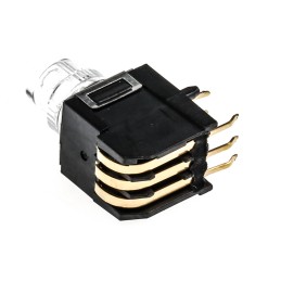 1 pcs - Green Button Tactile Switch, SPDT 100 mA @ 32 V dc 4mm