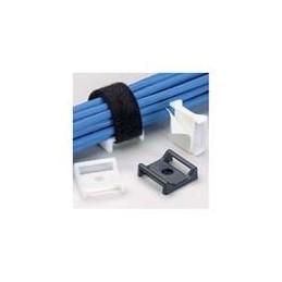 10 pcs : ABMT-A-Q - Cable Tie Mounts Cable Tie Mount Adh 1.12x1.12 28.5mm