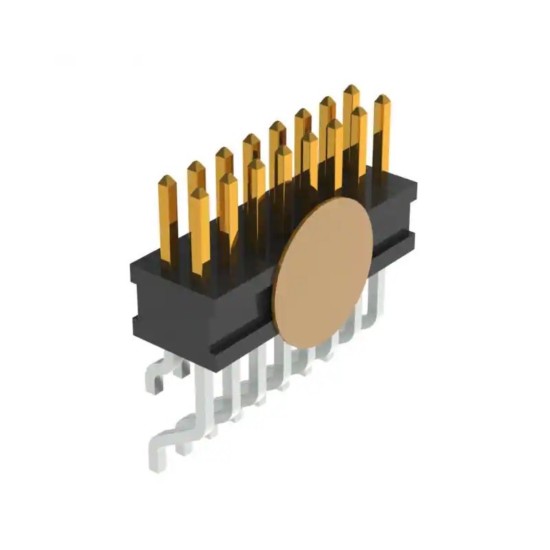 2 pcs - Samtec FTSH Series Vertical PCB Header, 16 Contact(s), 1.27mm Pitch, 2 Row(s)