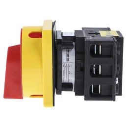 1 pcs - RS PRO 3P Pole Panel Mount Isolator Switch - 32A Maximum Current, 11kW Power Rating, IP65
