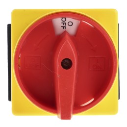 1 pcs - RS PRO 3P Pole Panel Mount Isolator Switch - 32A Maximum Current, 11kW Power Rating, IP65