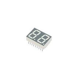 10 pcs : DA56-51CGKWA - LED Displays & Accessories .56' DUAL DIGIT GRN LED DISPLAY