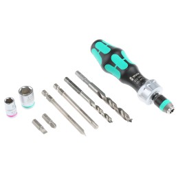 1 pcs - Wera 41 Piece Kraftform Kompakt H 1 Woodcraft Tool Kit with Pouch