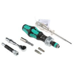 1 pcs - Wera 41 Piece Kraftform Kompakt H 1 Woodcraft Tool Kit with Pouch