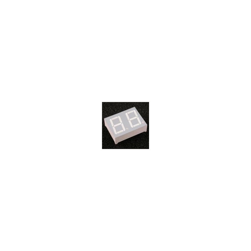 10 pcs : DA56-11GWA - LED Displays & Accessories Dual Green 568nm Common Anode