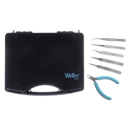 1 pcs - Weller Erem 6 Piece ESD Tool Kit with Case