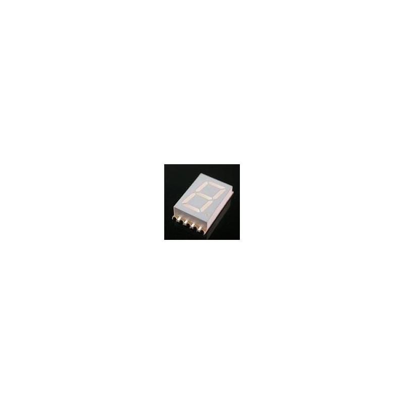 10 pcs : ACSA04-41SYKWA-F01 - LED Displays & Accessories Single Yellow 590nm Common Anode