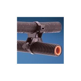 1 pcs : TM1-X2-C - Cable Tie Mounts Swivel Tie Mount Nat Nyl 6/6 .46x.52