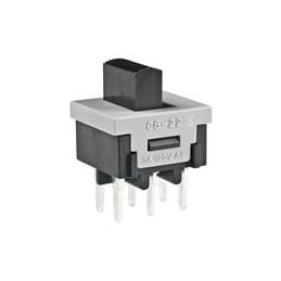 1 pcs : CS22BNW03 - Slide Switches DPDT ON-NONE-ON 3A