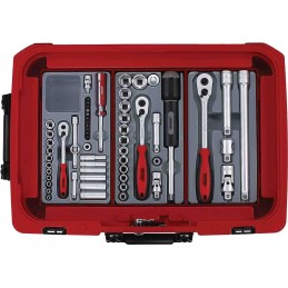 1 pcs - Teng Tools 113 Piece Automotive Tool Kit with Case