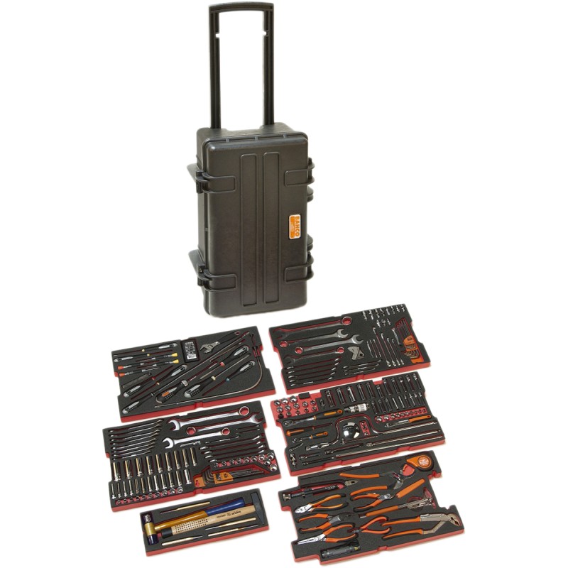 1 pcs - Bahco 240 Piece Mechanical Tool Kit with Box
