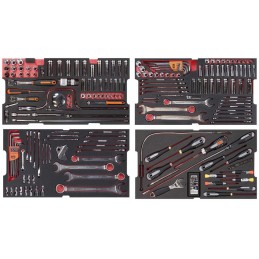 1 pcs - Bahco 240 Piece Mechanical Tool Kit with Box