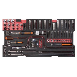 1 pcs - Bahco 240 Piece Mechanical Tool Kit with Box