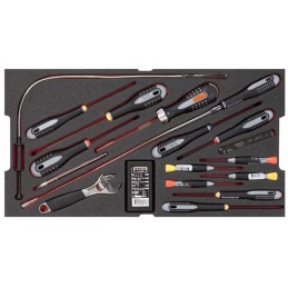 1 pcs - Bahco 240 Piece Mechanical Tool Kit with Box