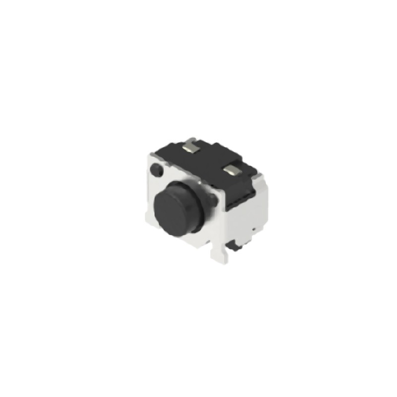 10 pcs - White Button Tactile Switch, SPST 50 mA 0.84mm Surface Mount