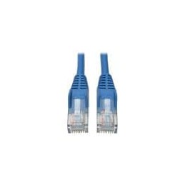 1 pcs : N001-004-BL - Ethernet Cables / Networking Cables 4' Cat5e/Cat5 350MHz RJ45 M/M Blue 4'