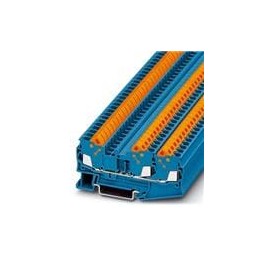 1 pcs : 3206461 - DIN Rail Terminal Blocks QTC 2.5-TWIN BU