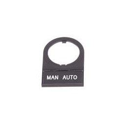 1 pcs : HWAQ-211 - Switch Fixings 22mm MAN-AUTO Nameplate
