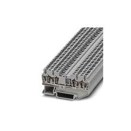 1 pcs : 3037449 - DIN Rail Terminal Blocks ST 2.5 QUATTRO WH