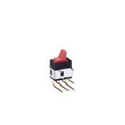 1 pcs : GW22LCH - Rocker Switches DPDT ON-ON RED R/A PADDLE ACTUATOR