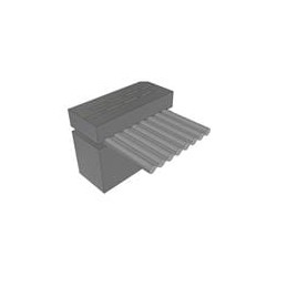 1 pcs : IDSD-04-S-02.00-T - Ribbon Cables / IDC Cables Slim Body Double-Row IDC Socket Assemblies, 0.100' Pitch