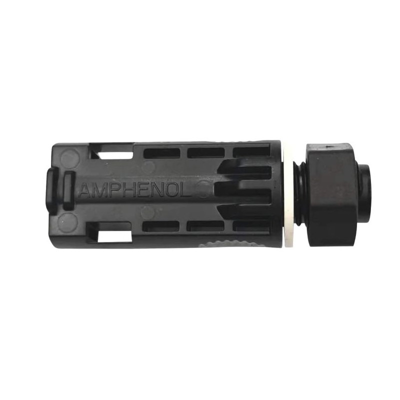 2 pcs - Amphenol Industrial Female, Panel Mount Solar Connector