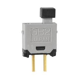 1 pcs : GB215AP-A - Pushbutton Switches SPST OFF(ON) BLK