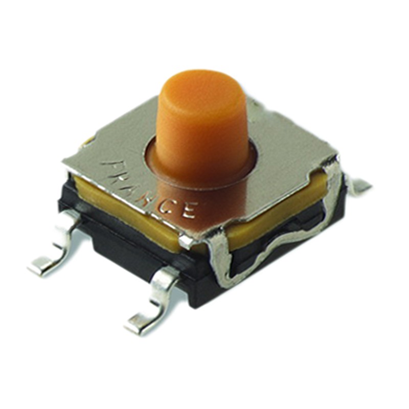 10 pcs - IP67 Button Tactile Switch, SPST 50 mA 5.2mm Surface Mount