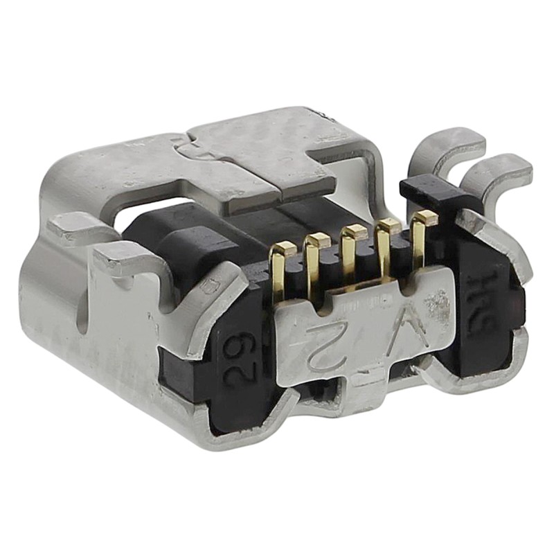 5 pcs - Hirose Right Angle, SMT, Socket Type B 2.0 USB Connector