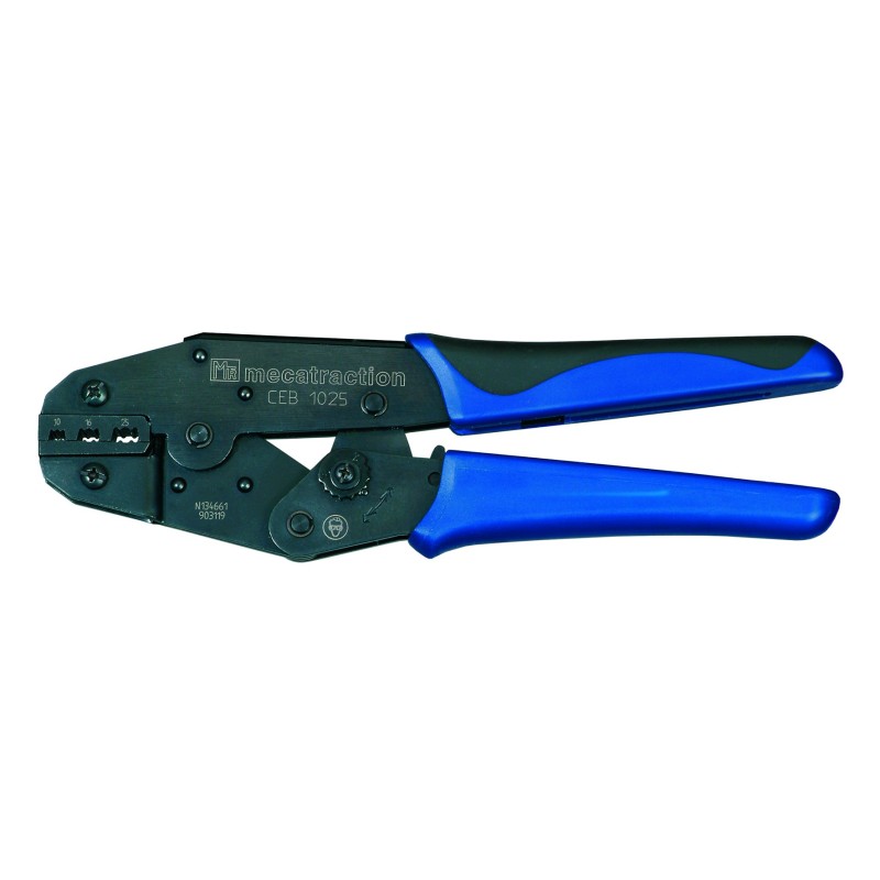1 pcs - MECATRACTION Hand Operated Mechanical Crimping Tools Hand Crimp Tool for Wire Ferrules
