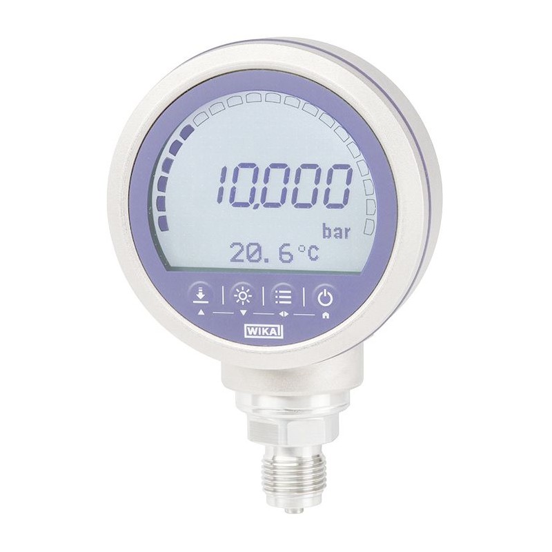 1 pcs - WIKA G 1/2 Digital Pressure Gauge 250bar Bottom Entry, 48700215, Wireless, 0bar min.