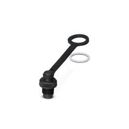 1 pcs : 1441095 - Circular Metric Connectors PROT-M 8 MS-PA- CHAIN-EYE, CAP SEAL