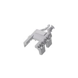 1 pcs : 201844-0041 - Heavy Duty Power Connectors MultiCat Herm BCKSHL 4 Circ 8-10AWG GRY