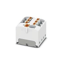 1 pcs : 3273868 - DIN Rail Terminal Blocks PTFIX 10/6X4 WH