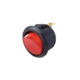 1 pcs : R13-208BW-02-BR - Rocker Switches ILLUMINATED RED