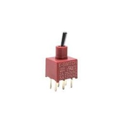 1 pcs : 100AWDP1T2B4M2QE - Toggle Switches 5A 120VAC/28VDC On-None-On PC Mnt