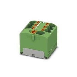 1 pcs : 3273864 - DIN Rail Terminal Blocks PTFIX 10/6X4 GN
