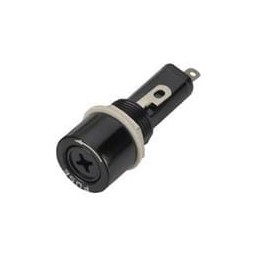 1 pcs : BK1-HTJ-605I - Fuse Holder PANEL MOUNT FUSEHOLDER 1/4'