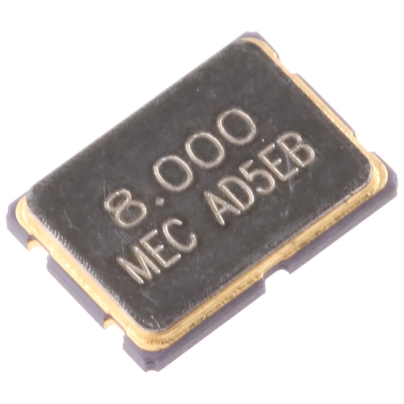 5 pcs - MERCURY 8MHz Crystal ±30ppm SMD 4-Pin 7 x 5 x 1.2mm