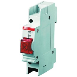 1 pcs - ABB, E219 White LED Indicator, 250V ac