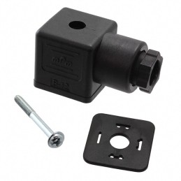 2 pcs - Brad from Molex 2P+E DIN 43650 A, Female DIN 43650 Connector, No, 250 V ac Voltage