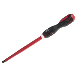 1 pcs - Bahco Hexagon Screwdriver, 8 mm Tip, 200 mm Blade, VDE/1000V, 322 mm Overall