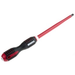 1 pcs - Bahco Hexagon Screwdriver, 8 mm Tip, 200 mm Blade, VDE/1000V, 322 mm Overall