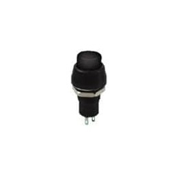 1 pcs : R13-84A-05-BB - Pushbutton Switches BLK BODY BLK RN CAP