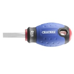 1 pcs - Expert by Facom Slotted Stubby Screwdriver, 1/4 in Tip